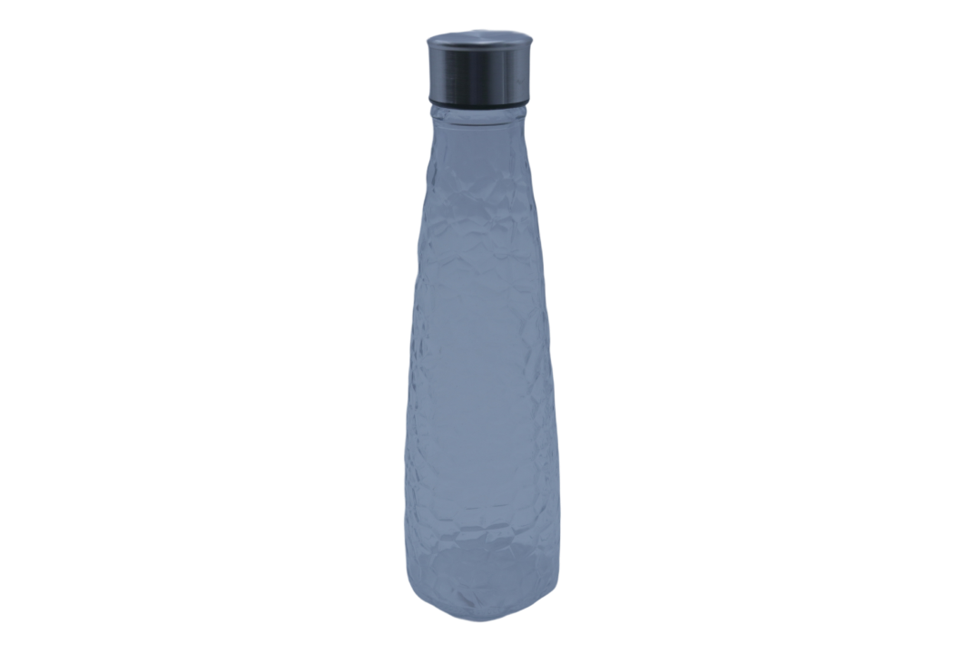 Botella 0,,75 Cl vidrio transparente conica viba