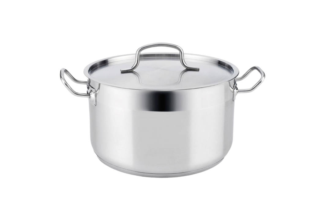 Stainless steel pot 18x16 cm