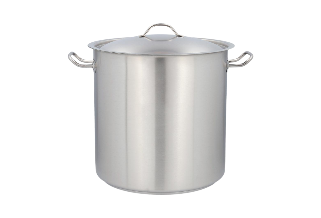 High stainless steel pot 32x32 cm