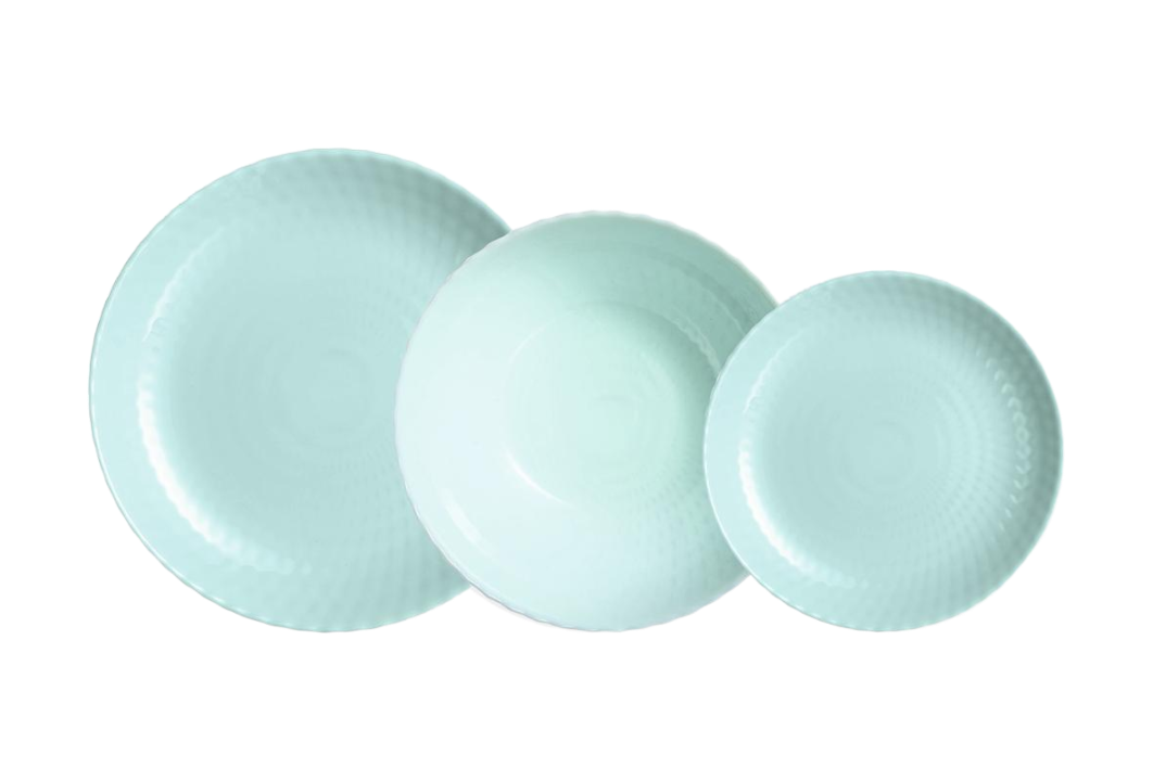 Allison Queens 18-piece stoneware dinnerware set
