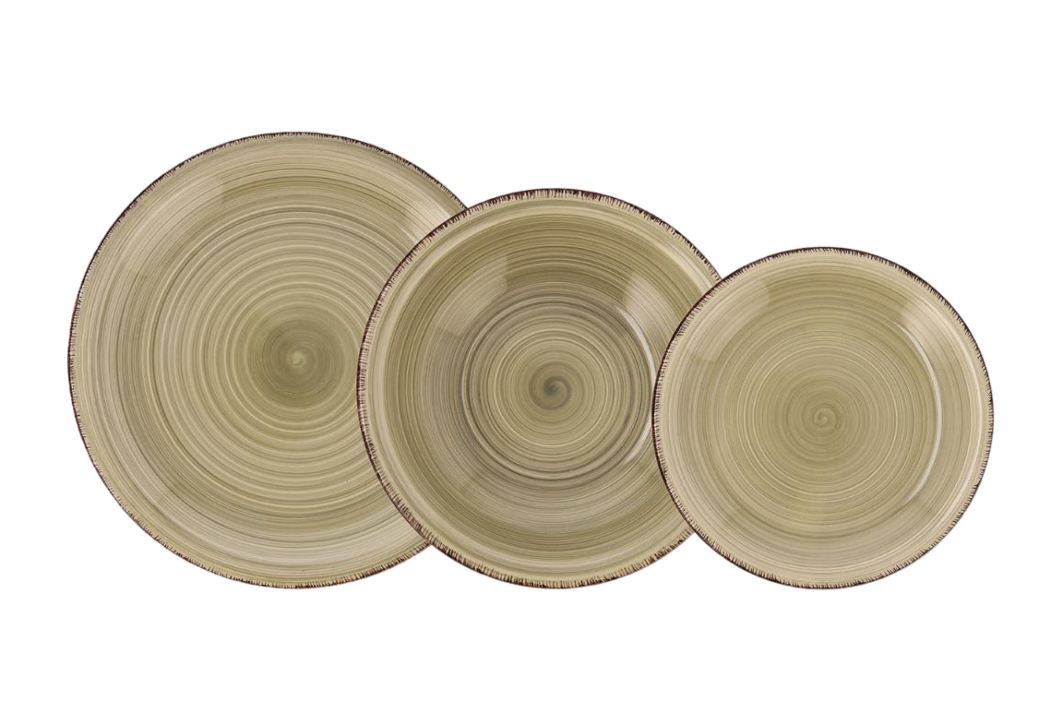 Set de vajilla cerámica vita natura 18 piezas